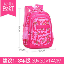 Load image into Gallery viewer, Kawaii Cute Teenage Girl Children Backpack School Bag Waterproof Back Pack Class Pink For Kid Child Teenager Princess Schoolbag
