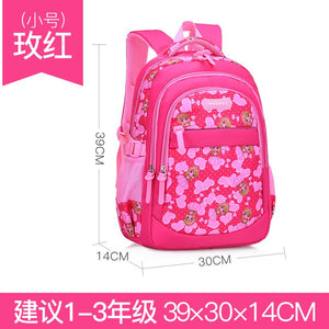 Kawaii Cute Teenage Girl Children Backpack School Bag Waterproof Back Pack Class Pink For Kid Child Teenager Princess Schoolbag