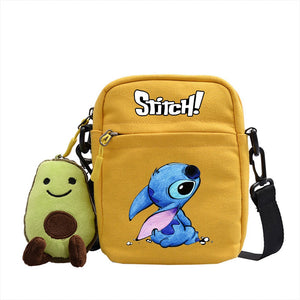 "Adorable Disney Stitch Diagonal Shoulder Bag for Kids