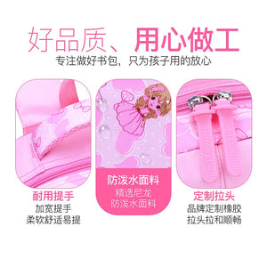 Kawaii Cute Teenage Girl Children Backpack School Bag Waterproof Back Pack Class Pink For Kid Child Teenager Princess Schoolbag