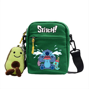 "Adorable Disney Stitch Diagonal Shoulder Bag for Kids