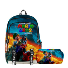 Load image into Gallery viewer, 3D super Mario backpack set
