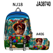 Load image into Gallery viewer, 3D super Mario backpack set
