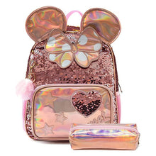 Load image into Gallery viewer, 3 in 1 Rolling Backpack Sequin
