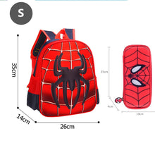 Load image into Gallery viewer, 3D spiderman backpack
