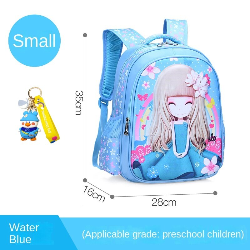 Orthopedic and waterproof backpack for princess