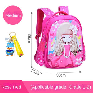 Orthopedic and waterproof backpack for princess