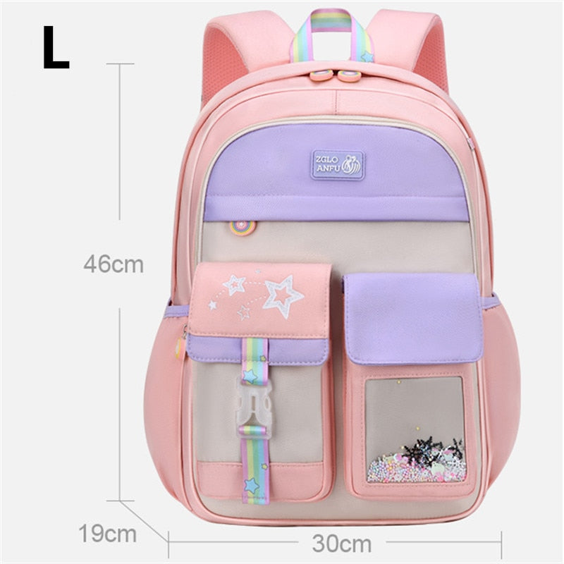 Princess orthopedic backpack