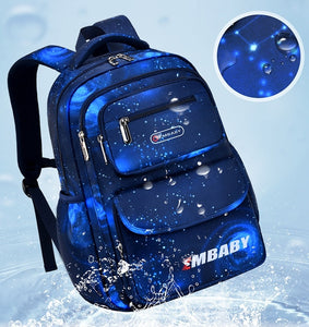 Orthopedic and waterproof school bag