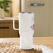 Load image into Gallery viewer, Travel love mug with a handle
