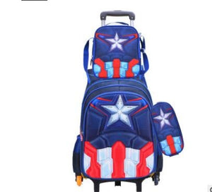 Resistant Backpack with wheels for school