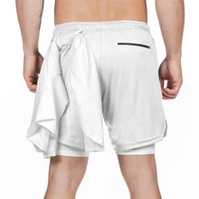 Load image into Gallery viewer, 2 in 1 fitness shorts
