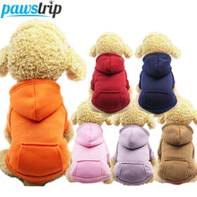 Load image into Gallery viewer, Pawstrip XS-2XL manteau à capuche pour chien
