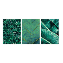 Load image into Gallery viewer, Toile murale Plante verte feuille
