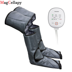 Electric air compression massager for legs and calves