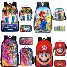 Load image into Gallery viewer, Mario Brothers 3D 3-Piece Backpack
