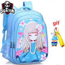 Load image into Gallery viewer, Orthopedic and waterproof backpack for princess
