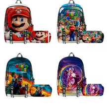 Load image into Gallery viewer, 3D super Mario backpack set
